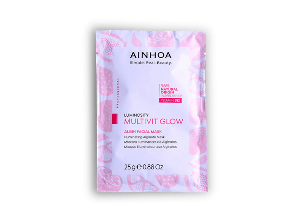 MULTIVIT GLOW Izgaismojoša alginātu maska (25 mg) P3309A