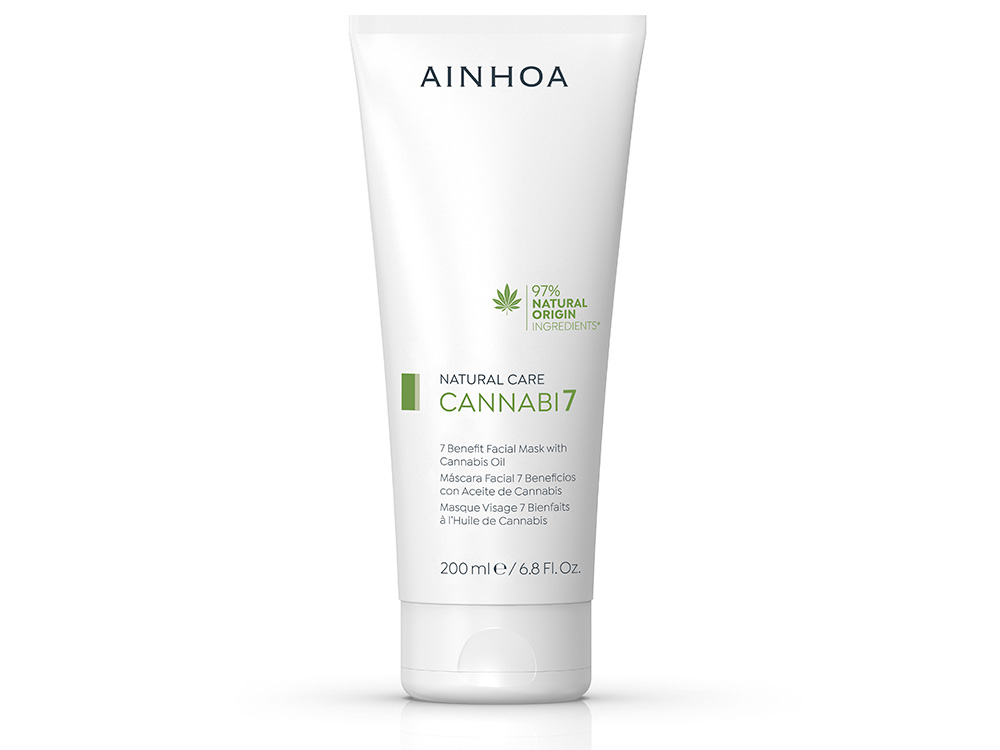 Maska ar kaņepju eļļu 7 BENEFIT FACIAL MASK WITH CANNABIS OIL (200 ml) P2604
