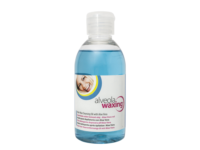 Eļļa pēc vaksācijas ar aloe vera ALVEOLA. Post-Depilatory Cleansing Oil with Aloe Vera extract 300 ml