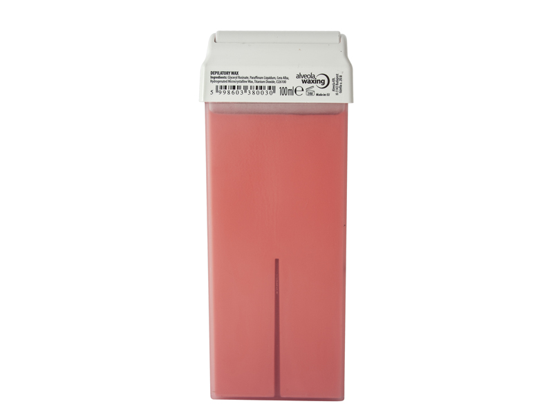 Розовый TiO2 воск в картридже. PINK TiO2 WAX with roller 100 мл