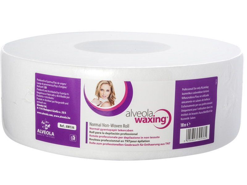 Extra Non-Wooven PAPER ROLL 100 m for Waxing Īpaši augstas kvalitātes papīra rullis vaksācijai